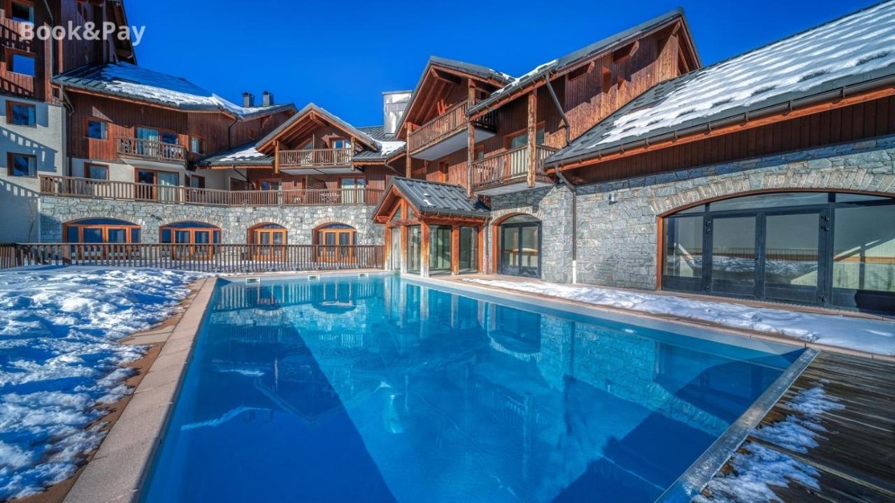 Апартаменти Les Alpages Du Corbier A102 Villarembert Екстер'єр фото